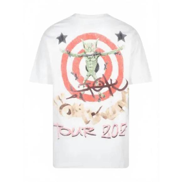 NEW TRAVIS SCOTT men's utopia circus maximus shirt in white - Picture 5 of 9